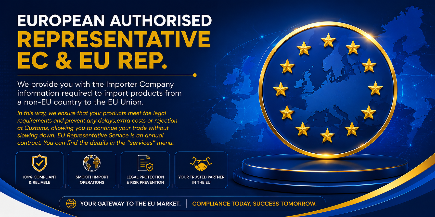 European regulatory compliance representation